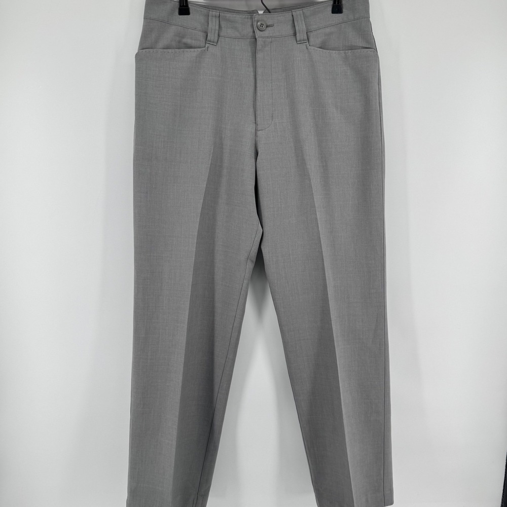 Patagonia Dress Pants Mens 34 Gray Straight Leg Technical Trousers